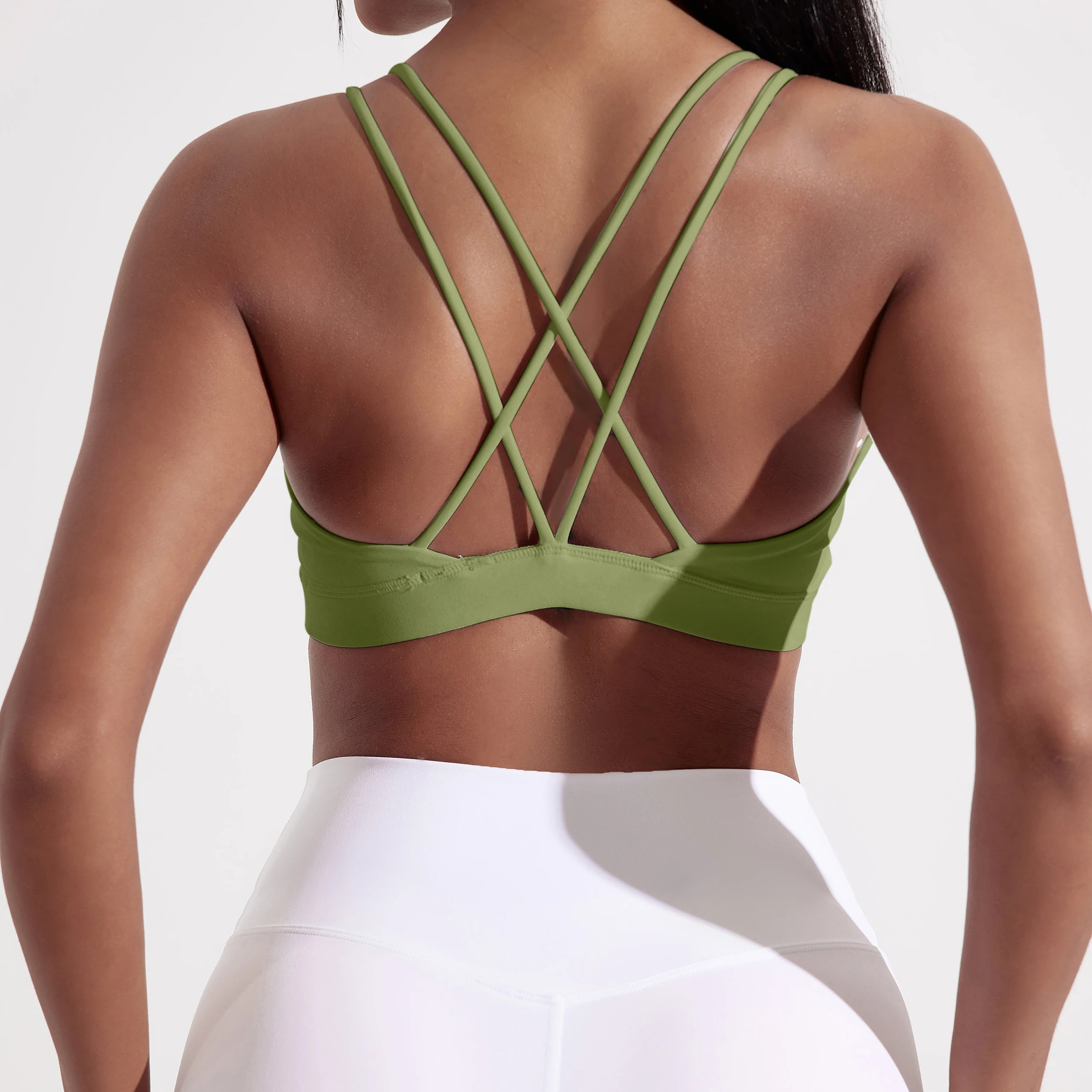 FlexCore™ Seamless Cross-Back Sports Bra