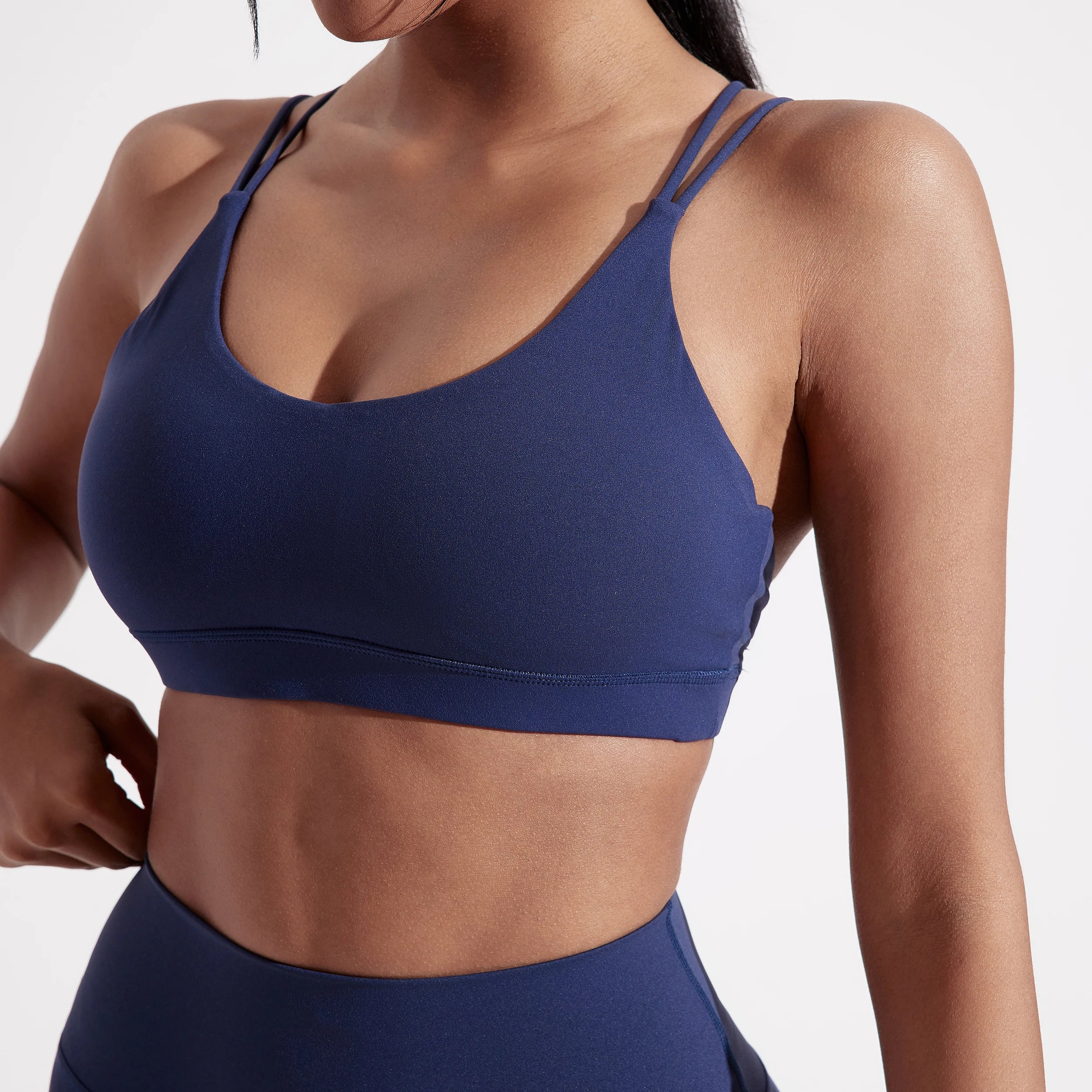 FlexCore™ Seamless Cross-Back Sports Bra