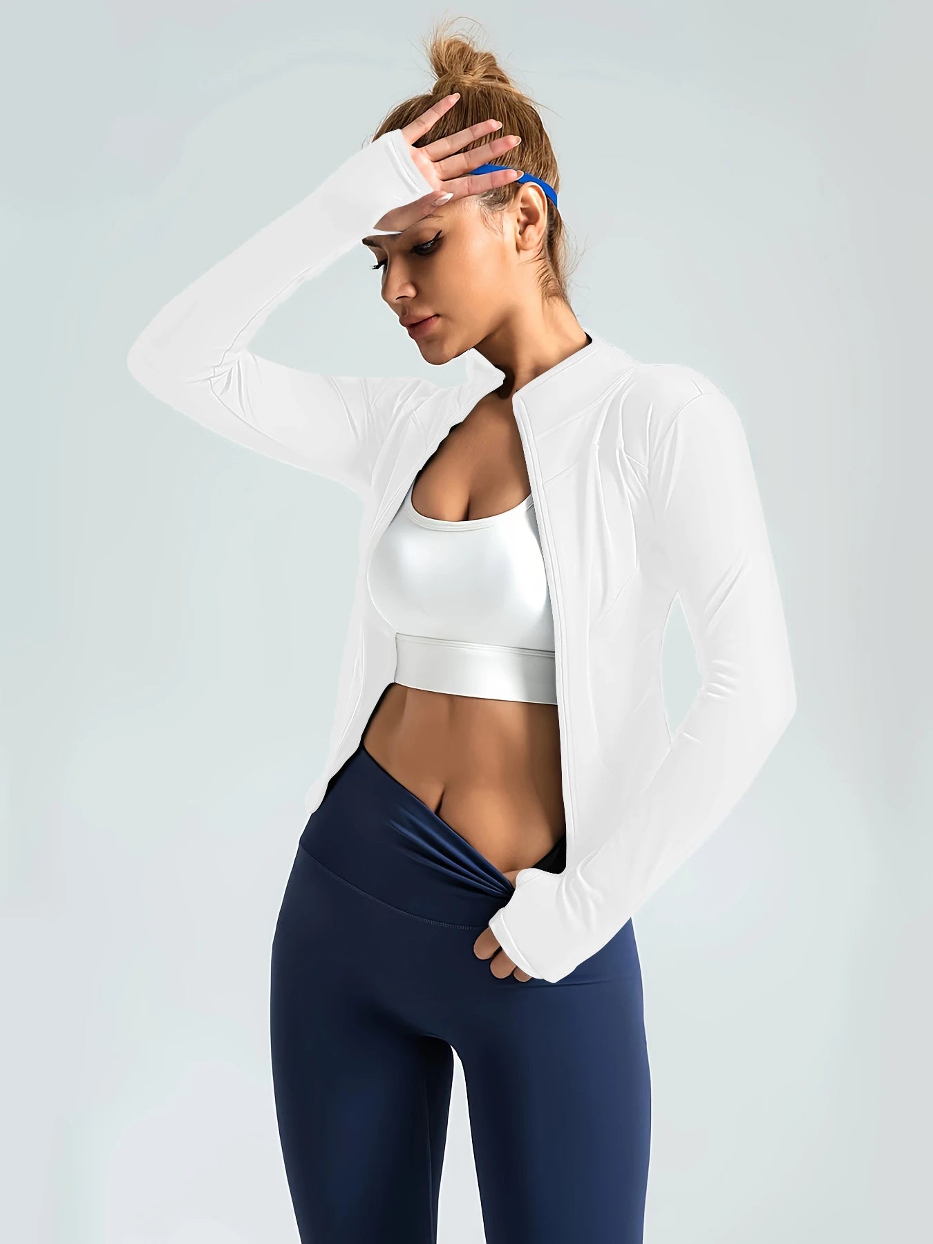 Seamless Fitness Zip Jacket