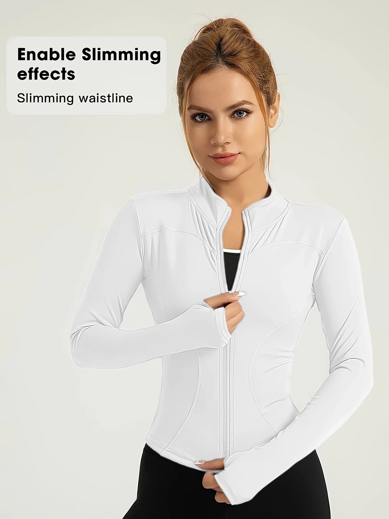 Seamless Fitness Zip Jacket