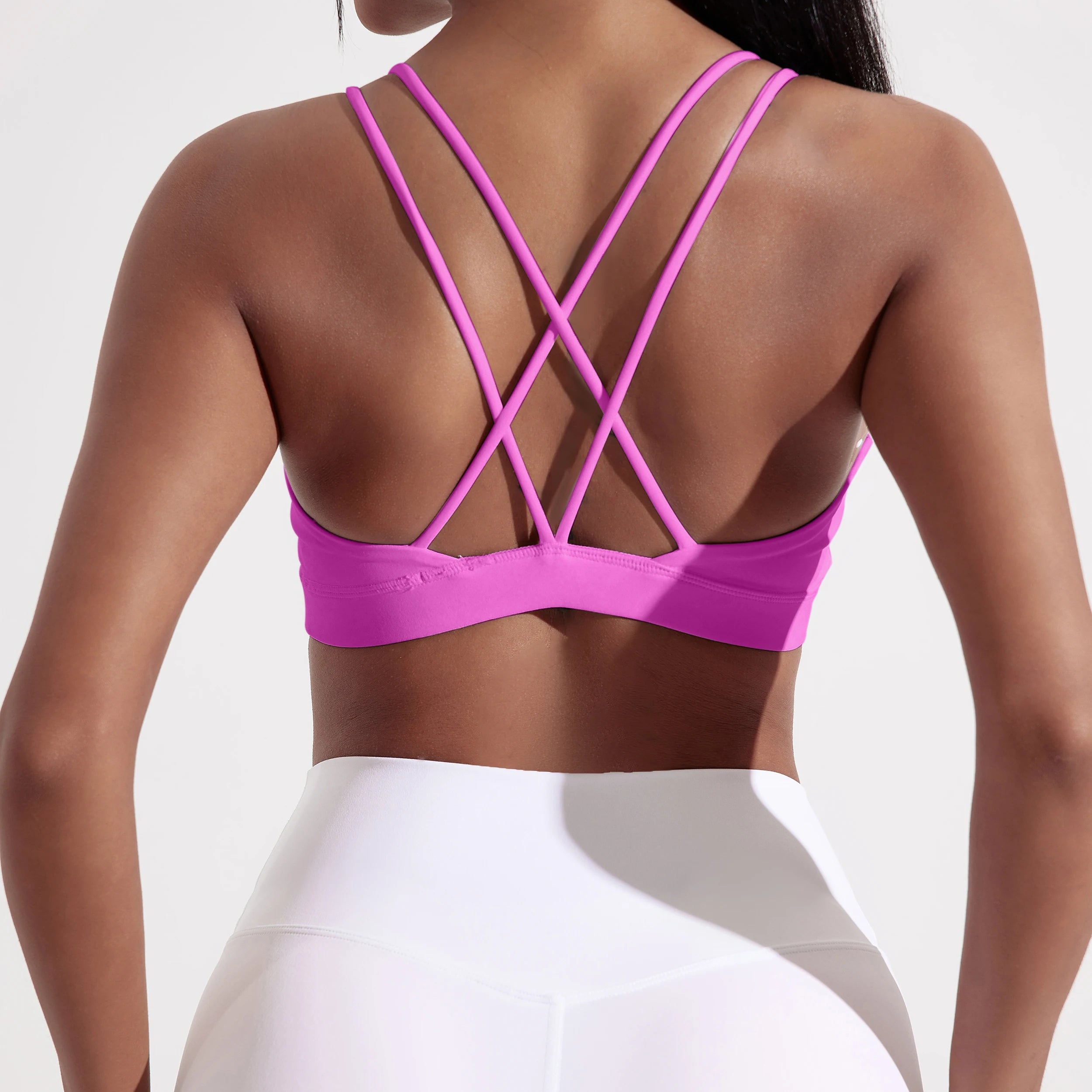 FlexCore™ Seamless Cross-Back Sports Bra